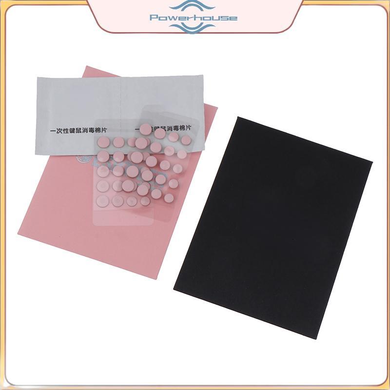 POWER 40PCS Esports Tiger ICE Mouse Skates Feet DIY Universal Dot Mouse Glides Rounded Edges .