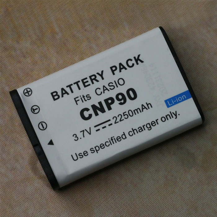 NP-90 Battery Compatible with Casio EX-H10, EX-H20, EX-H15, EX-FH100, NP90 Charger