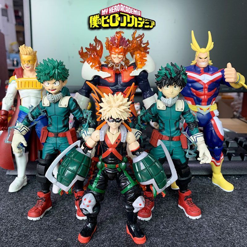 【พร้อมส่ง】my hero academia figure deku/todoroki/kacchan/shigaraki tomura/dabi/toga himiko