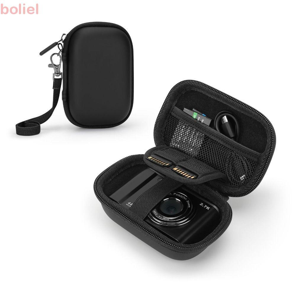 BOLIEL กระเป๋าเดินทาง,กันกระแทก EVA Shell Camera Storage ,แบบพกพา Anti-fall น่ารักกันน้ํา SD Card St