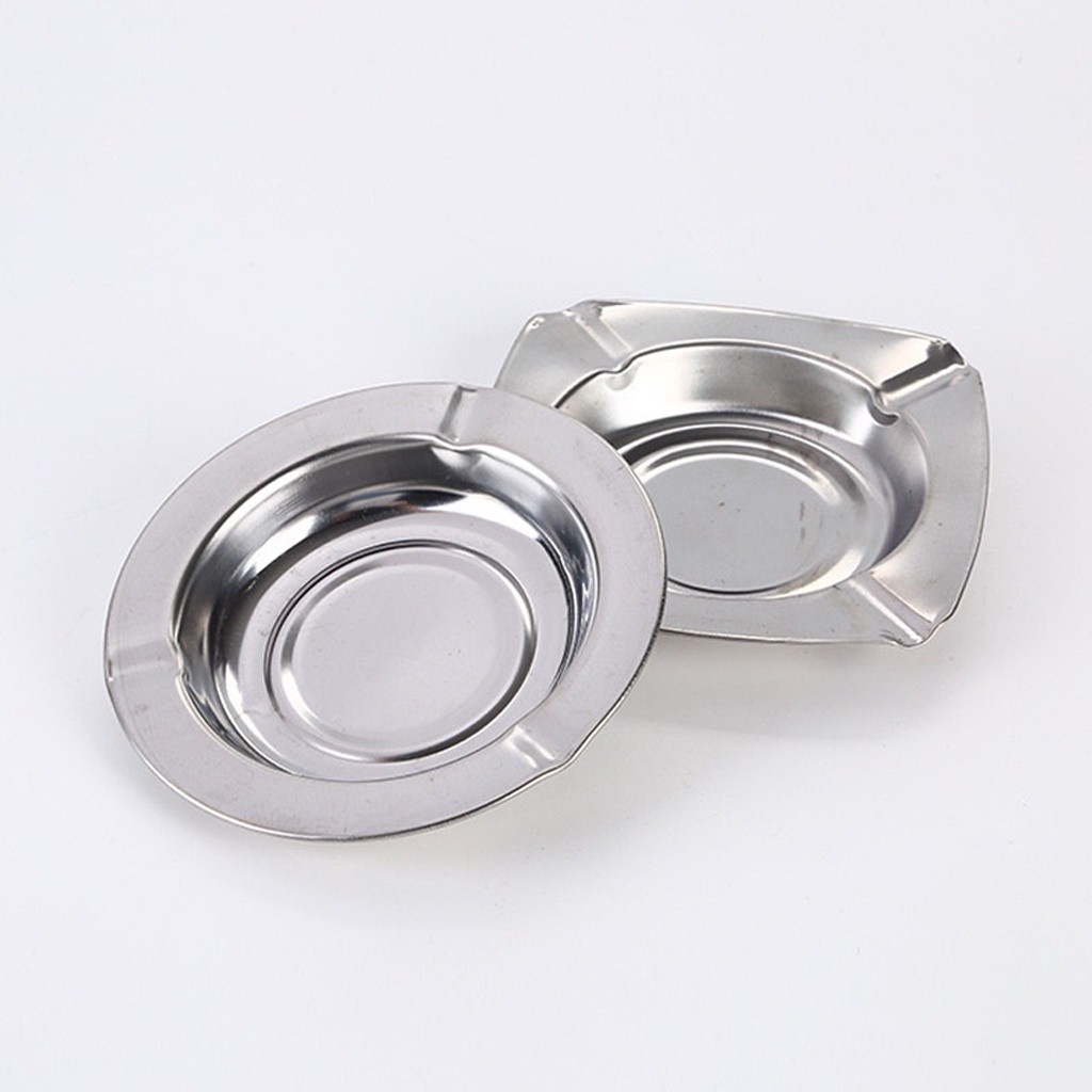 LB สแตนเลส เหล็ก ASHTRAY / ROUND ZINC ASHTRAY / BOWL / ASHTRAY R863