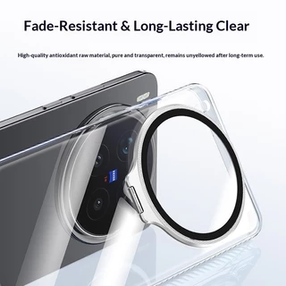 ฝาครอบเลนส์เคสโทรศัพท์สําหรับ Vivo X300 ultra X200 X100 X100S Pro/ultra X200S X300S เคสป้องกันโปร่งใสความละเอียดสูงน้ําหนักเบาไม่เหลืองป้องกันการตกเปลือกแข็ง