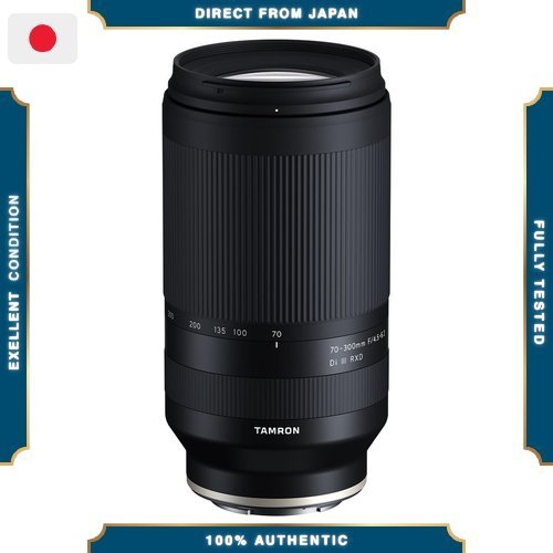 【Excellent】 เลนส์ซูม Tamron 70-300mm F/4.5-6.3 Di III RXD (A047) สำหรับ Sony E-mount