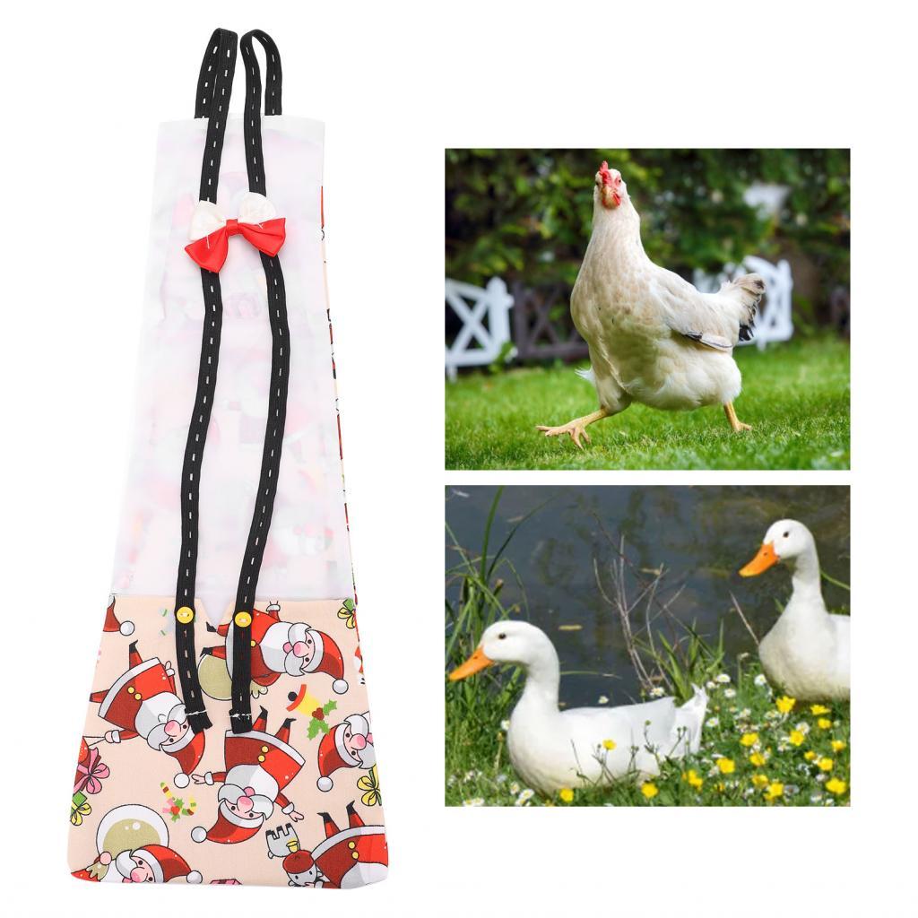 ผ้าอ้อมไก่กันน้ําล้างและใช้ซ้ําสําหรับไก่กลางแจ้งเป็ดทุกวัน Geese