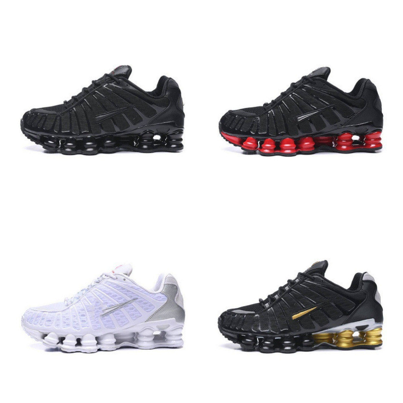 รองเท้า TL13 Air Shox Cushioning สำหรับผู้ชาย ขนาดใหญ่ เหมาะสำหรับกีฬาและวิ่งในฤดูใบไม้ผลิ