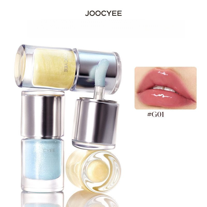 JOOCYEE ลิปกลอส Ouru Series Water Gloss ลิปกลอส Highlight Moisturizing ลิปสติก Face