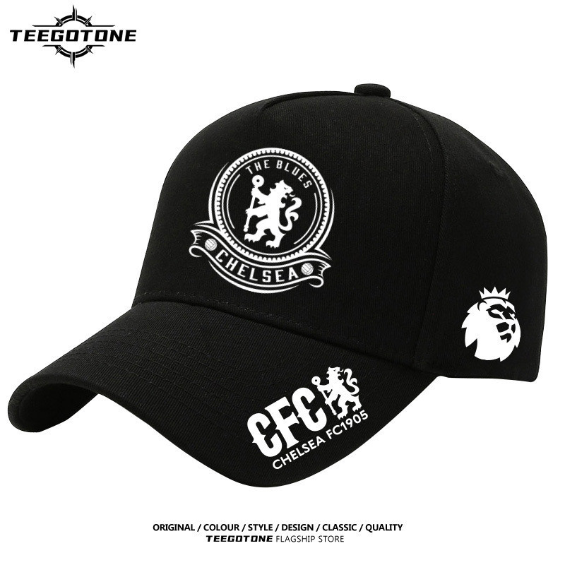 หมวกเบสบอลเชลซี สโมสรฟุตบอล ทำจากผ้าฝ้ายดูดซับเหงื่อ สวมใส่ได้ทุกโอกาสฤดูร้อนผ้าฝ้ายแท้