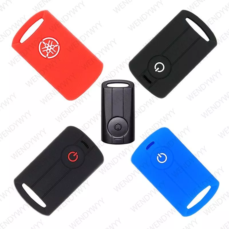 คุณภาพสูงยางซิลิโคน Remote Key สําหรับ YAMAHA XMax 125 250 309 300 400 Tricity 2020 2021 2022 NMAX 125 Tmax Tech Max