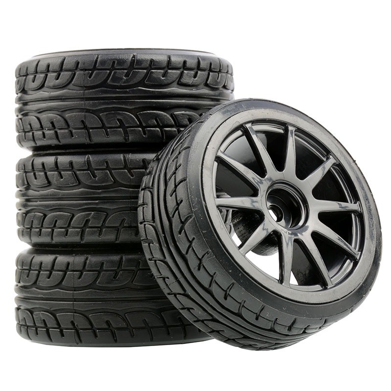 สําหรับ MJX HYPER GO 14303 14302 14301 Tamiya TT01 TT02 พลาสติก hubcapยาง Rally CNC ความแข็งแรงสูงพลาสติก hubcap เพิ่มความสูง
