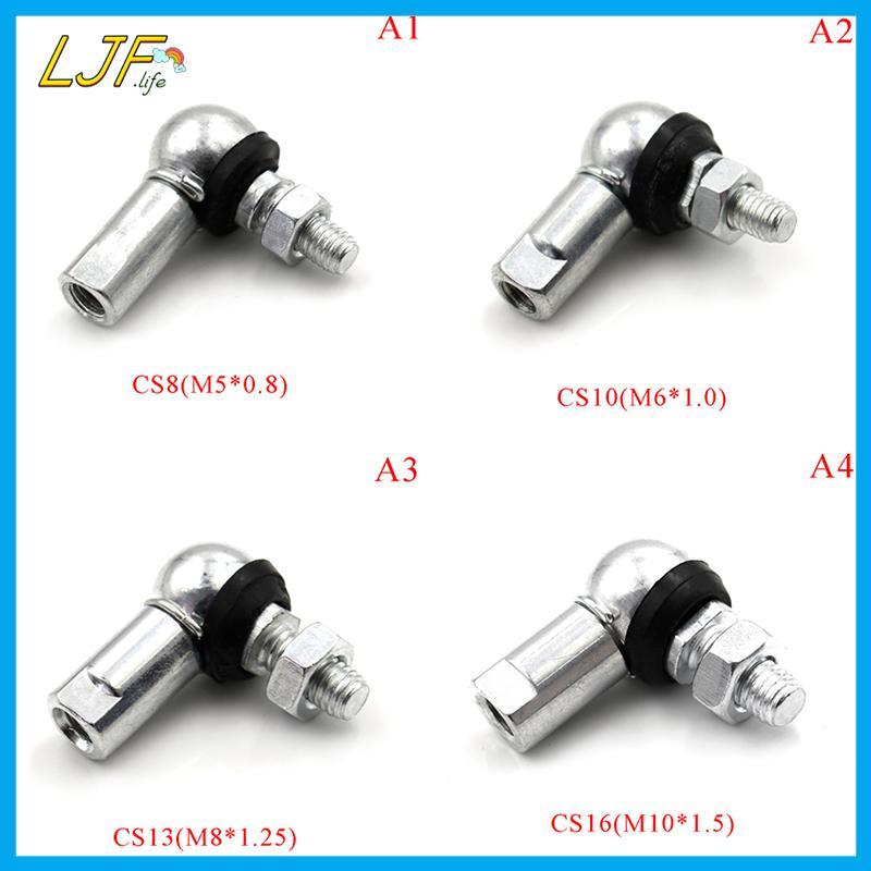 LJF Ball Head Joint Rod End Bearing M5 M6 M8 M10 มุมขวา CS8/CS10/CS13/CS16