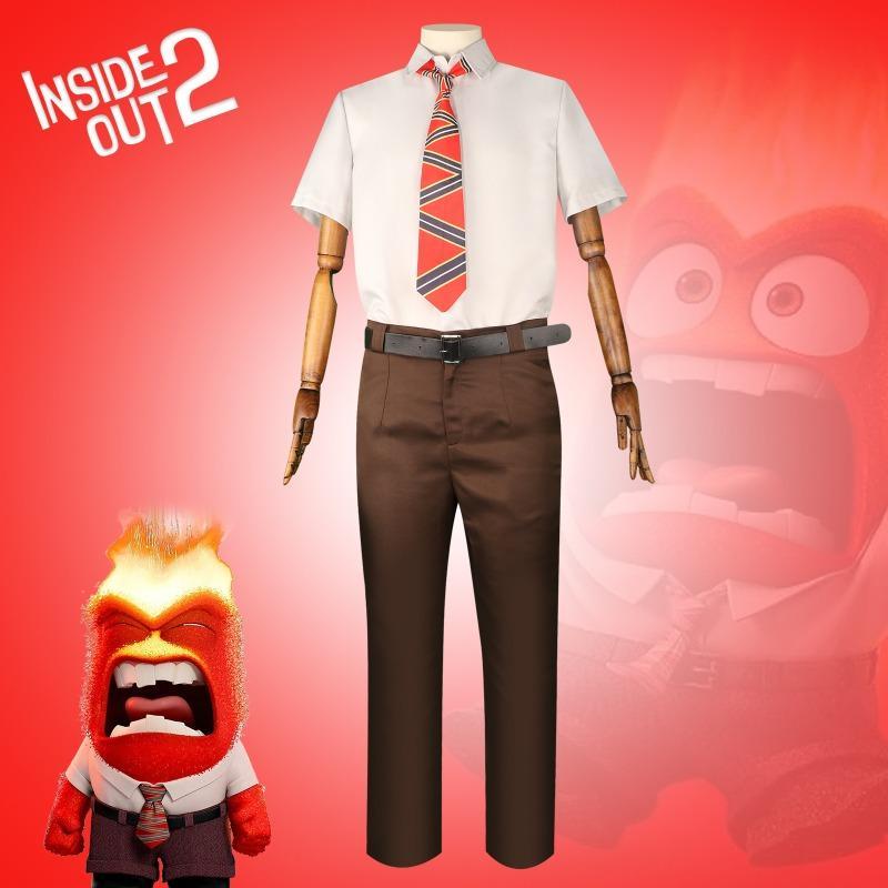 Anger Inside Out2 คอสเพลย์เล่นบทบาท Amine ชุดฮัลโลวีน
