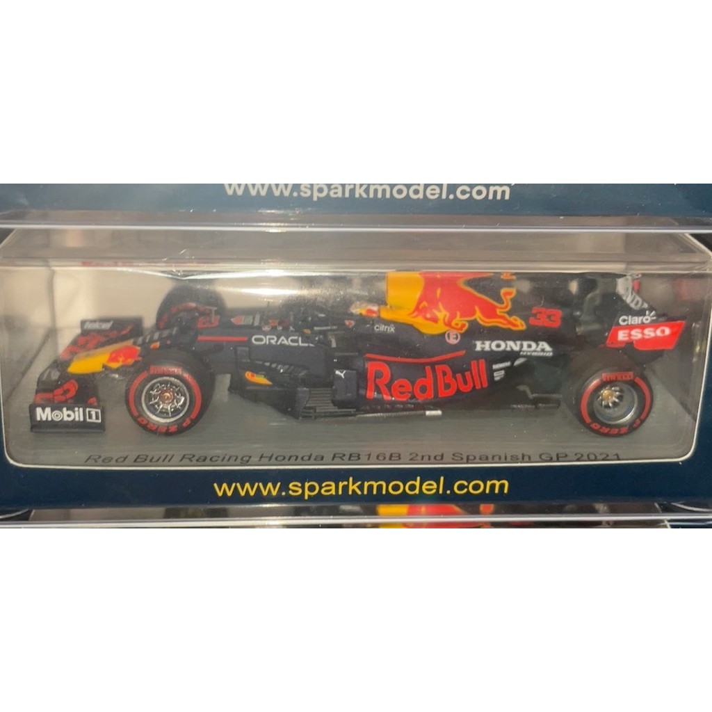 Spark 1/43 Red Bull rb16b 2021 สถานีสเปน Vistapan