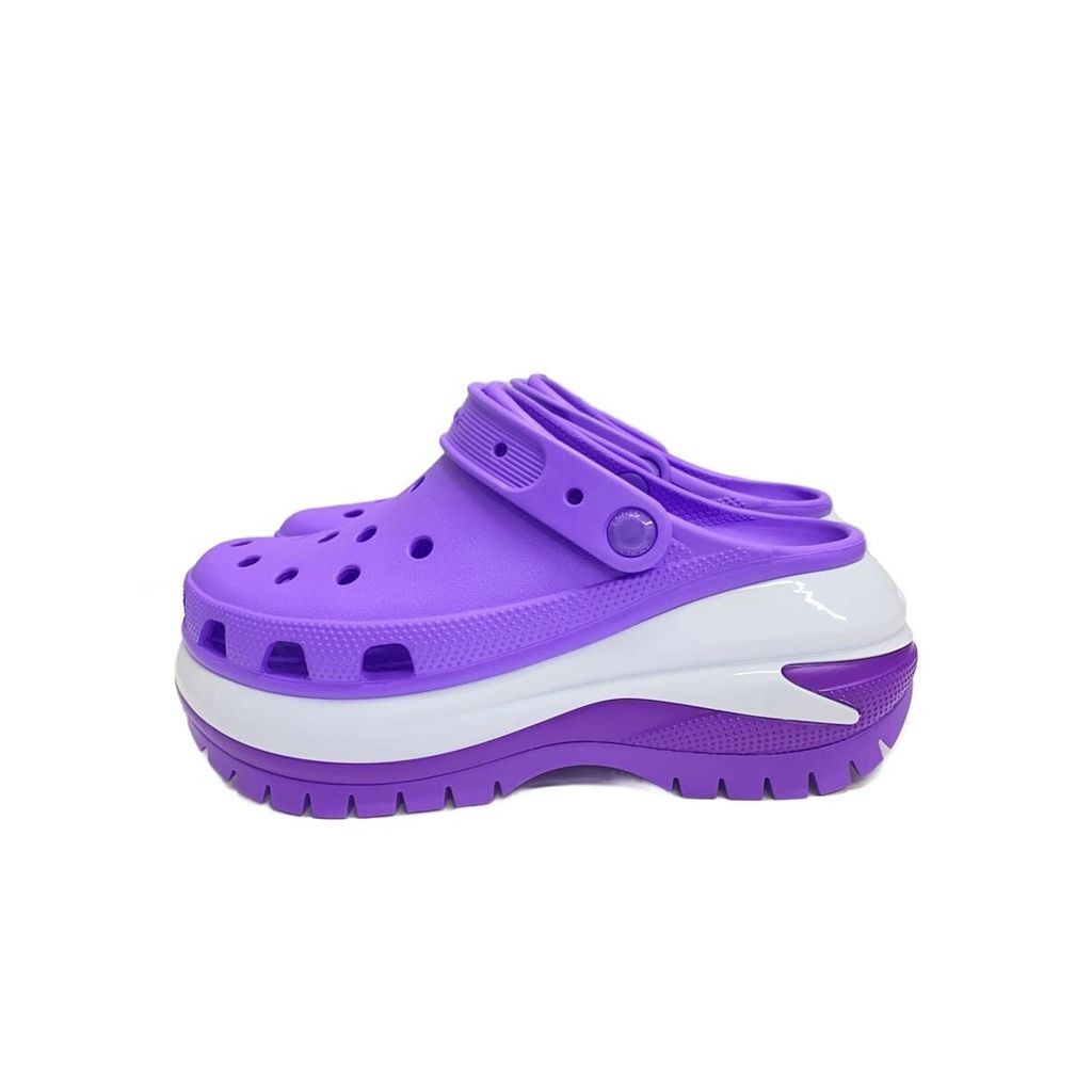 Crocs Sandals UK7 purple Direct from Japan Secondhand
