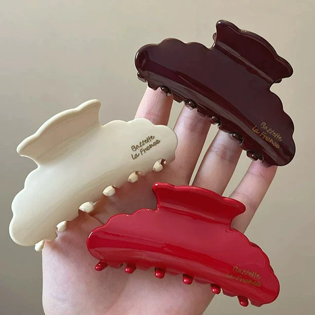 3 สีแฟชั่น Big Grips คลิป Hairpin Headwear อุปกรณ์เสริมสําหรับผู้หญิง