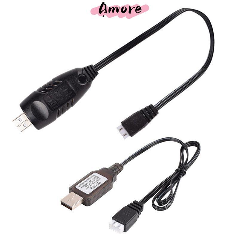 Amore 7 4v Charger XH-3P 2S Lipo Li-ion ไฟฟ้า RC ของเล่นเครื่องบินรถ Drone สําหรับ