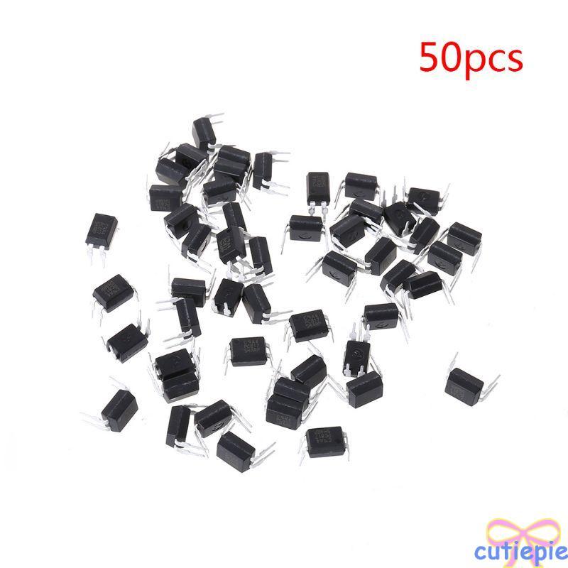 Cutie 50 ชิ้น PC817 PC817C PC817 C PC817 LTV817 K1010B Optocoupler สําหรับ Sharp