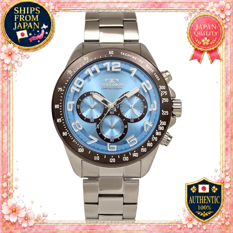TECHNOS Chronograph Watch T6B97PI