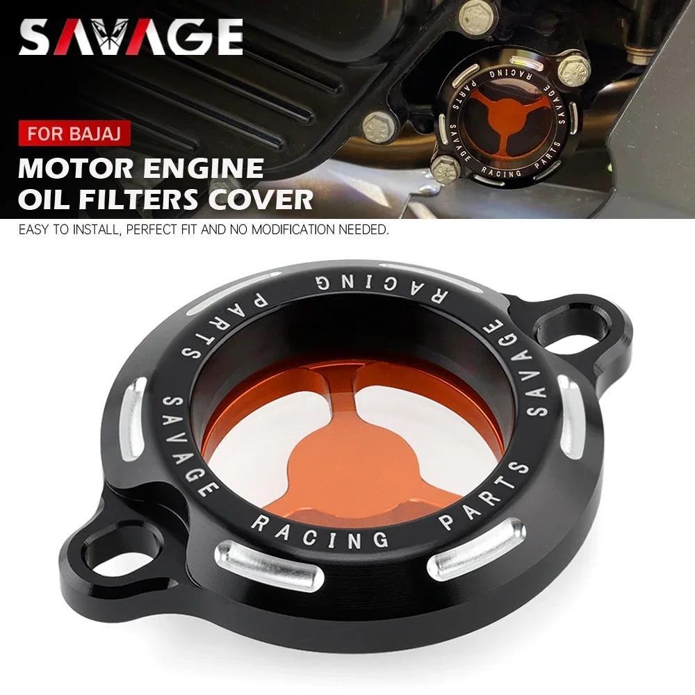 R Engine Oil Filter Cover For BAJAJ Pulsar 200NS 200RS 200AS 2012-2020 Dominar 400 200 NS RS AS Moto