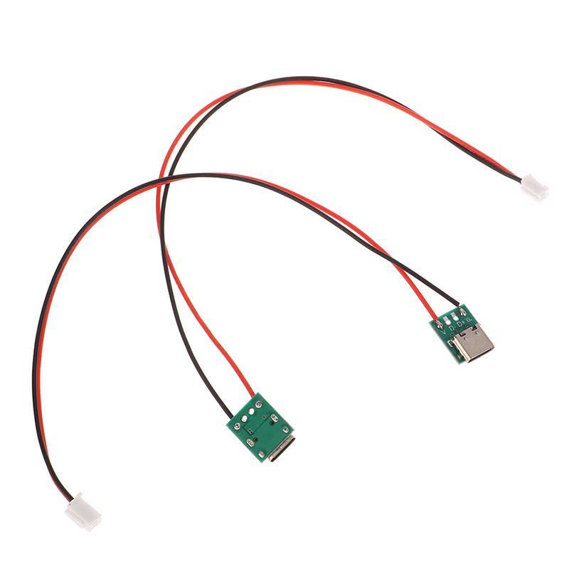 Meetistkn Type-c PCB พร้อมอะแดปเตอร์แปลง Cabel Micro USB ถึง DIP หญิงเชื่อมต่อ Breakout Board สายชาร์จบัดกรีบอร์ด Soet TH