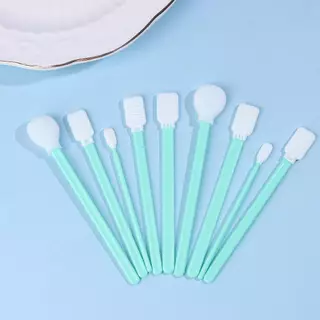 AFl 100PCS เครื่องมือทําความสะอาดฝุ่นฟรีผ้า Swabs ผ้าฝ้าย Inkjet Head ผ้าเช็ดทําความสะอาดและหน้าจอทําความสะอาด Stis สําหรับเครื่องพิมพ์ TH