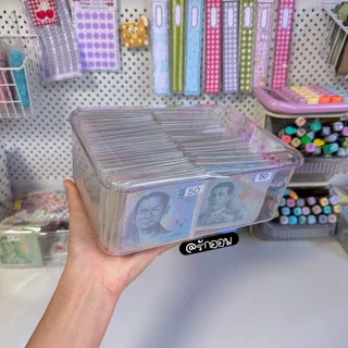 กล่องใส(M) กล่องอเนกประสงค์ กล่องใส่ของ
