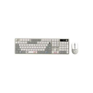 Anitech X Snoopy4 รุ่น SNP-PA817 ชุดเมาส์คีย์บอร์ด 2.4GHz / BT 12 Hot Keys รับประกัน 2 ปี