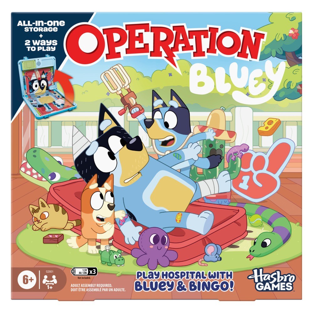 OPERATION BLUEY ของเล่นเกมส์กระดาน