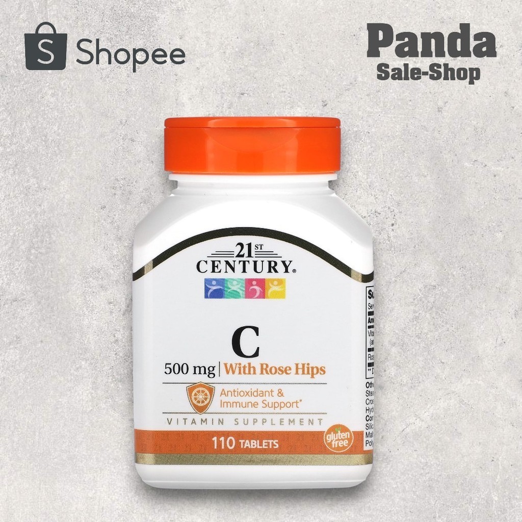 21st Century, Vitamin C with Rose Hips, 500 mg