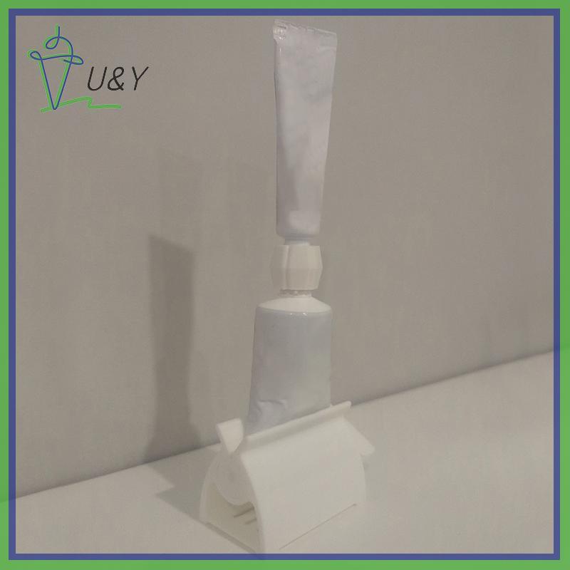 {U&Y} 2 ชิ้น Summer Travel, อะแดปเตอร์เติมยาสีฟันปิคนิค, ตัวแปลงหลอดแปรงสีฟัน, อุปกรณ์ห้องน้ําที่ใช้