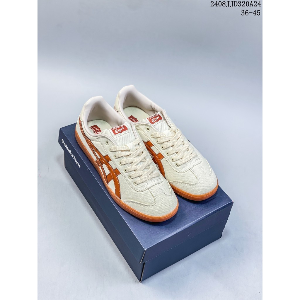 Onitsuka Tiger Tokuten Score Series Low-Top Retro รองเท้าสไตล์การฝึกอบรมแบบเยอรมัน สำหรับผู้ชายและผู