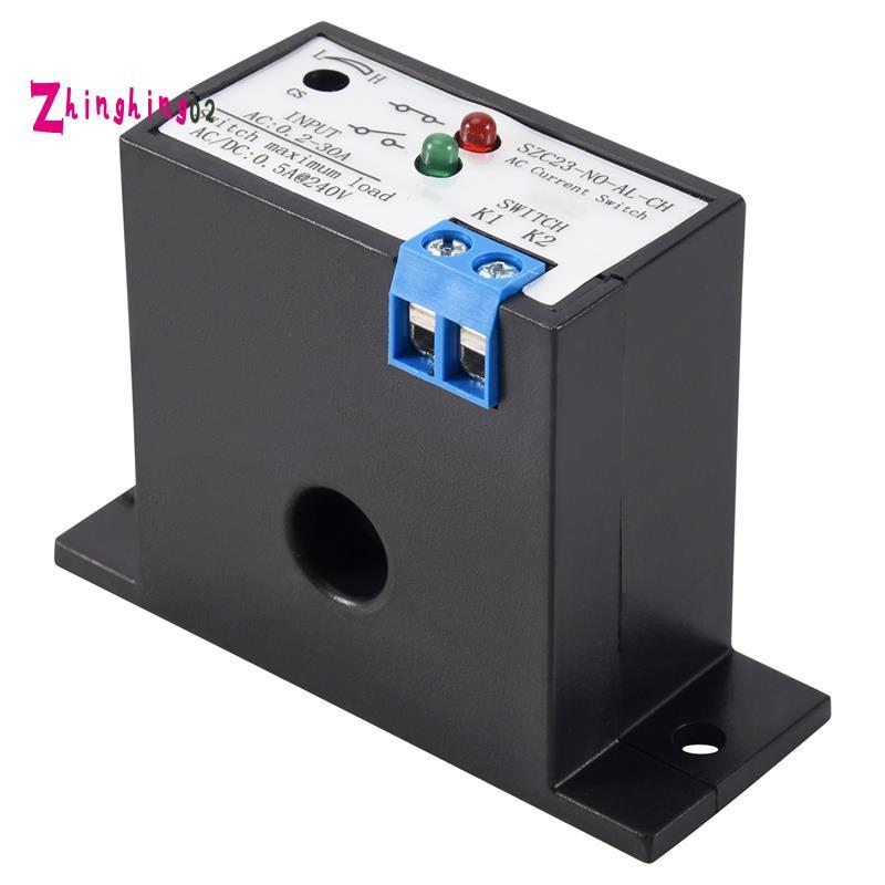 Current Mutual Induction Switch SZC23-NO-AL-CH ปกติเปิด Current Detection SWITCH สําหรับ AC Current 
