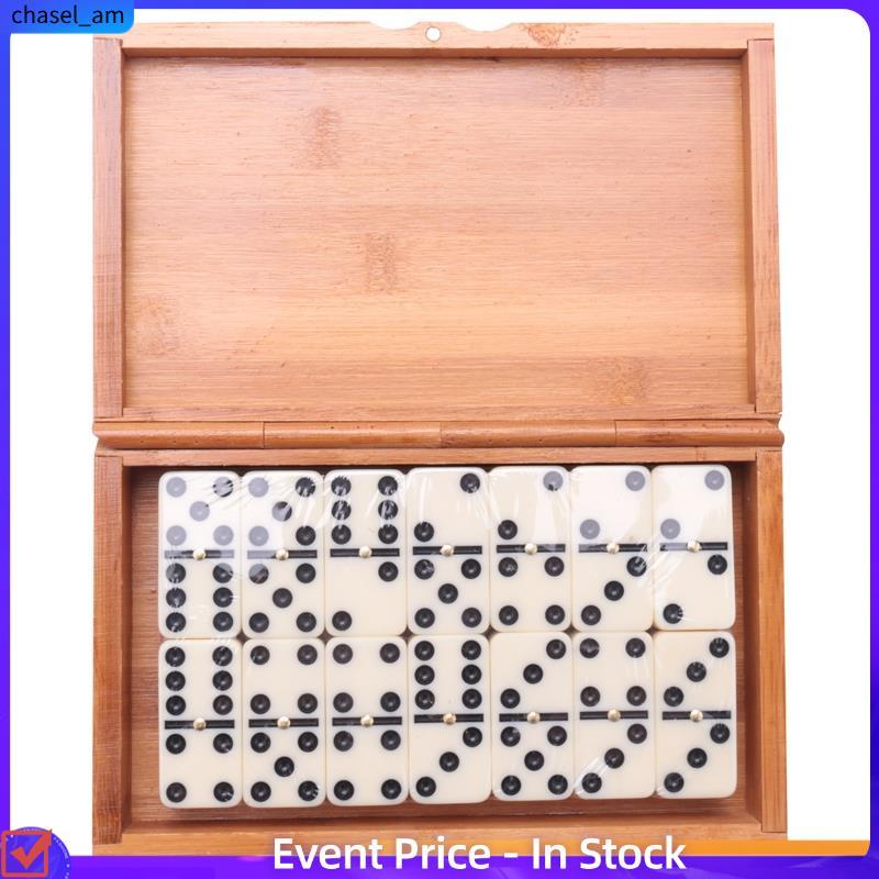 chase1128 ชิ้น/เซ็ต Domino Domino Domino ของเล่นท่องเที่ยวตลกเกมตารางเด็กเด็กการศึกษาของเล่นสําหรับเ
