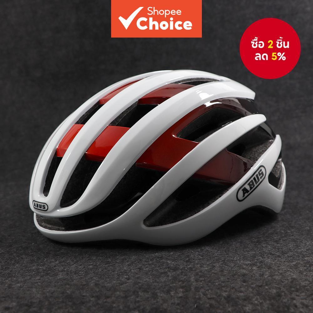 ABUS AirBreaker Helmet - หมวกกันน็อคจักรยาน Aero Road/MTB Ultralight สําหรับ Triathlon & Cycling