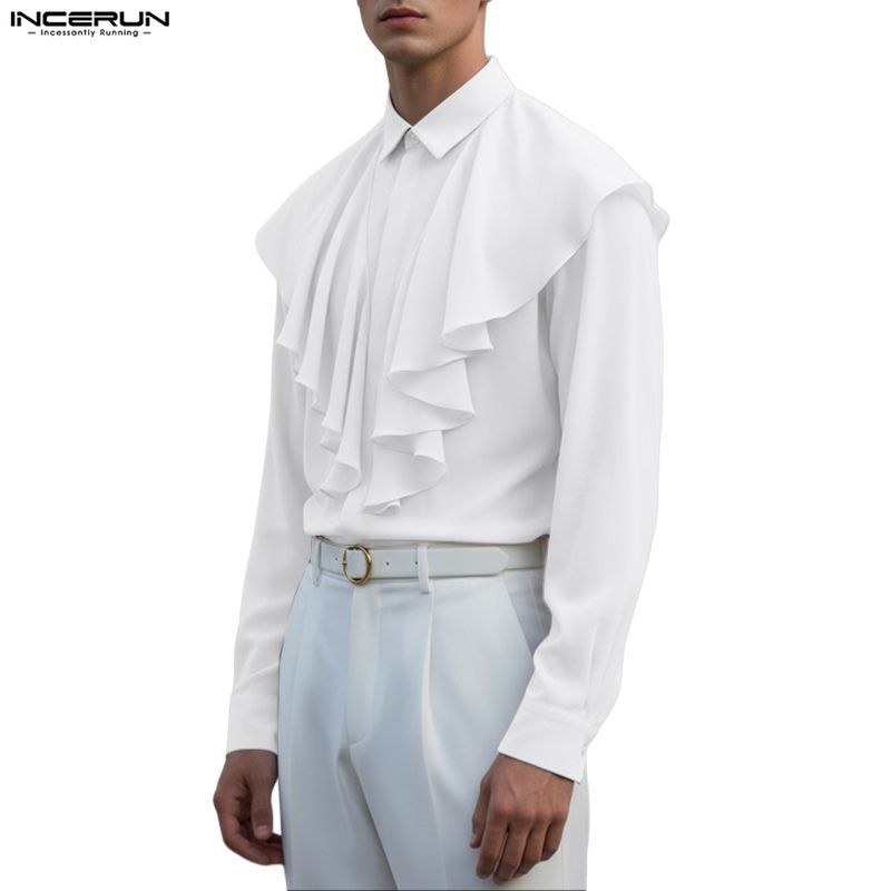 เสื้อผู้ชายแบบผ้าขนหนูน้ำลายระบาย สวมใส่สบาย