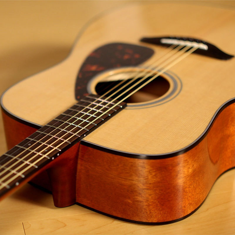 YAMAHA YAMAHA กีตาร์ fg800 Veneer ไม้พื้นบ้านกล่องไฟฟ้าเริ่มต้นนักเรียนชายหญิง 137/133 ซม.