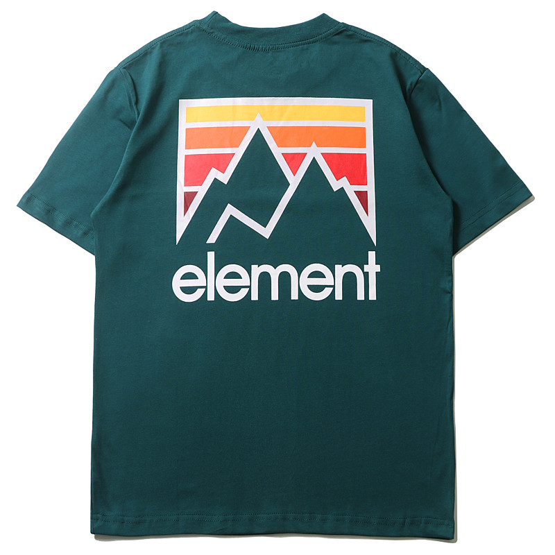 เสื้อยืดแขนสั้นผู้ชาย แบรนด์ ELEMENT Skateboard จาก American Street Trend ทำจากผ้าฝ้ายแท้ สวมใส่แบบห