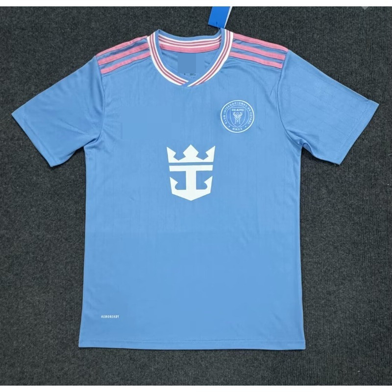 เสื้อฟุตบอลทีม Inter Miami แบบแขนสั้น สไตล์ AAA ไซส์ S-4XL