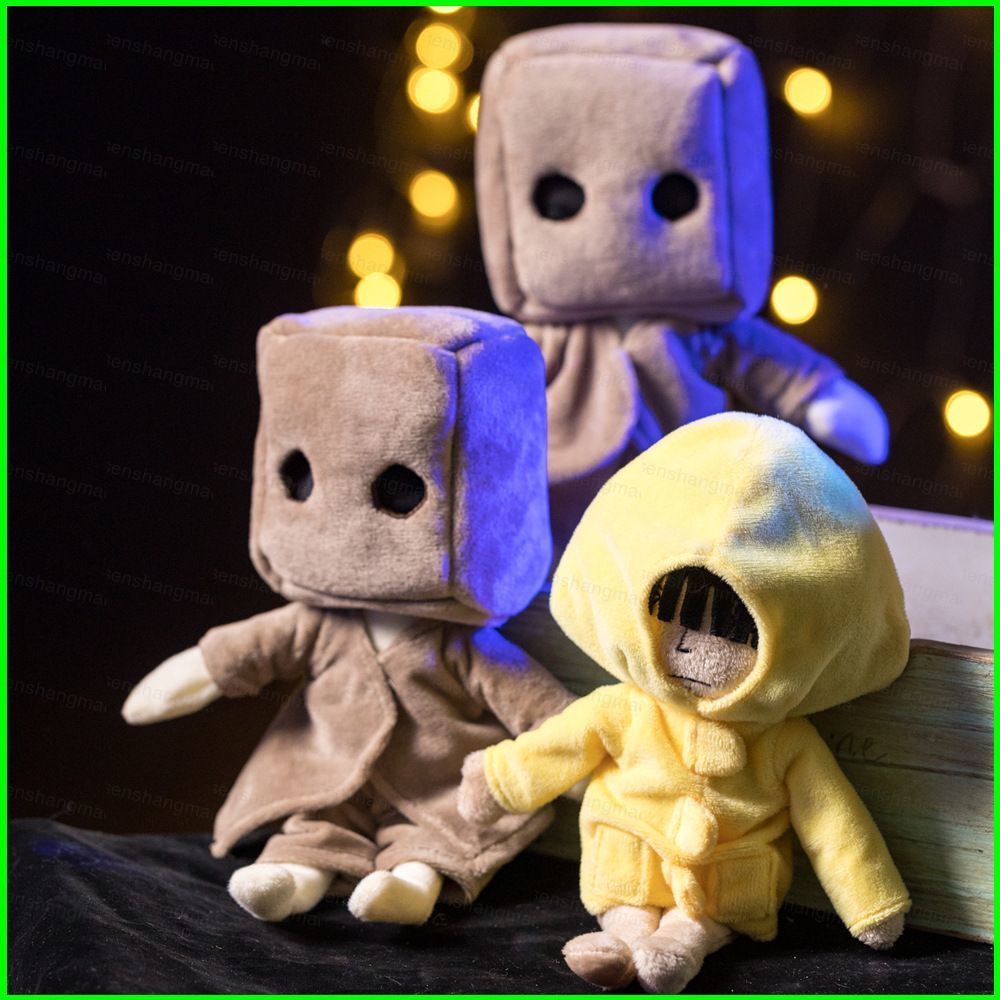 PS1 Little Nightmares ของเล่นตุ๊กตาของขวัญสําหรับเด็กผู้หญิงตกแต่งบ้านตุ๊กตาของเล่นสําหรับคอลเลกชันเ
