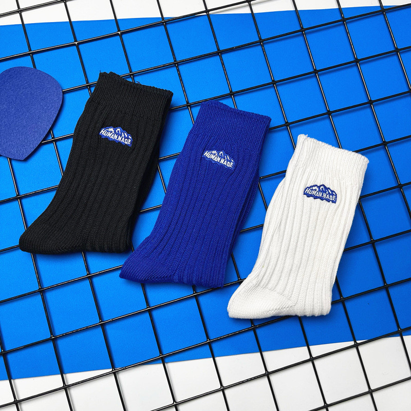 ถุงเท้ากีฬา HUMAN MADE สไตล์Snow Mountain สำหรับผู้ชาย