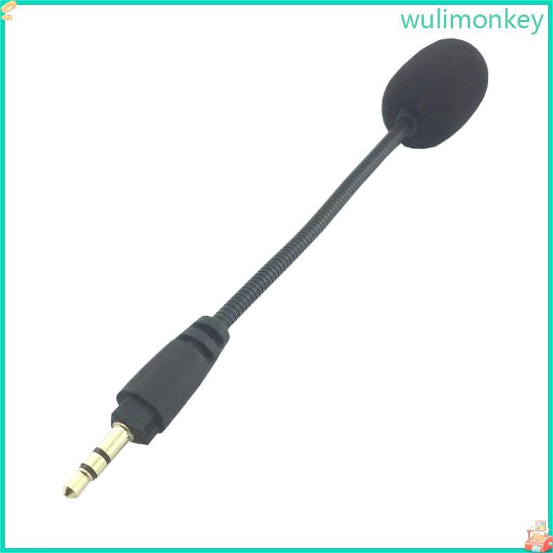 WU ไมโครโฟนทดแทนสําหรับ Corsair HS35 HS45 ชุดหูฟังสําหรับเล่นเกมตัดเสียงรบกวน