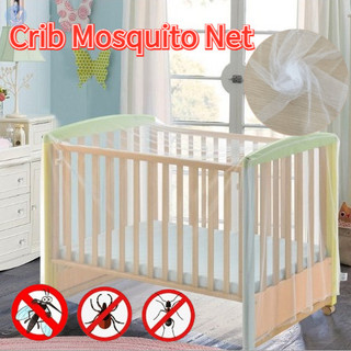 High Quality White Light Crib Cot Mosquito Net Baby Kulambo Nursery Cot Bed Net Infant Bed Net