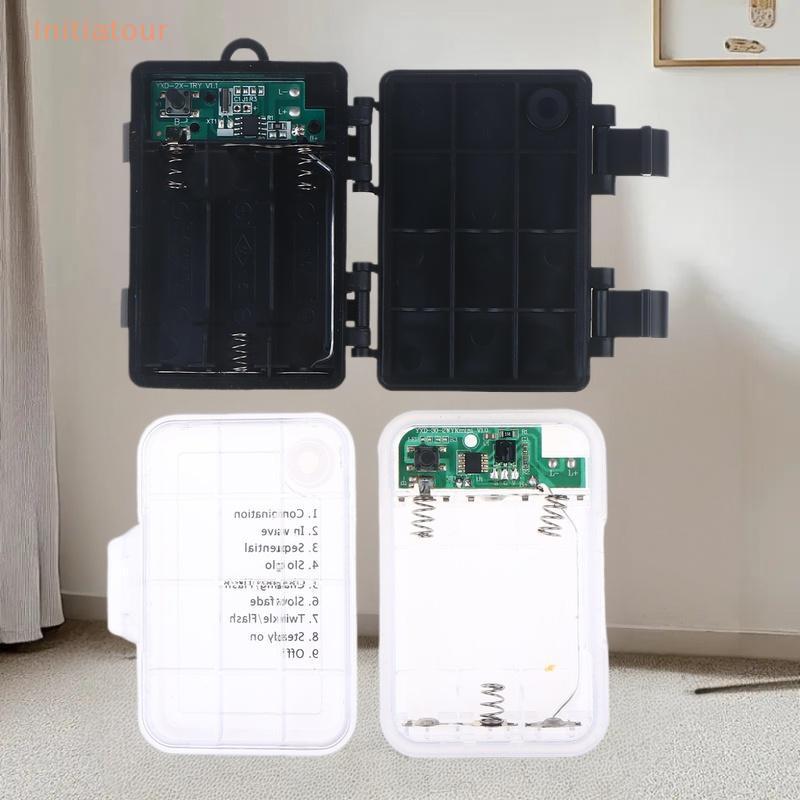 [Initiatour] 1 ชุด 3 ส่วน AA Battery Holder 3V No.5 Waterproof And Dust Battery Cartridge พร้อมฟังก์