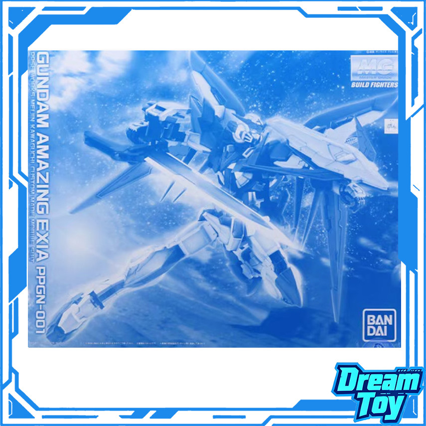 Bandai MG Gundam Amazing Exia PPGN-001 – สเกล 1/100 | Build Fighters ของสะสมแบบกําหนดเอง | ชุดโมเดลร