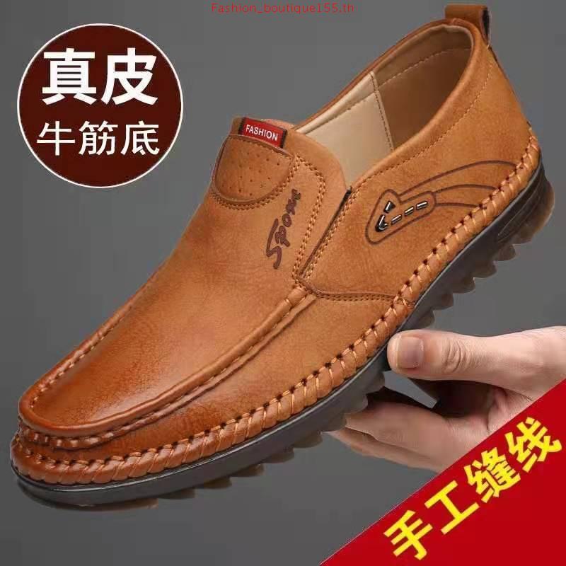 Swiss  Mens Exclusively Premier Class Trending Comfit-Pro รองเท้าโลฟเฟอร์อย่างเป็นทางการ Kasut Sarun