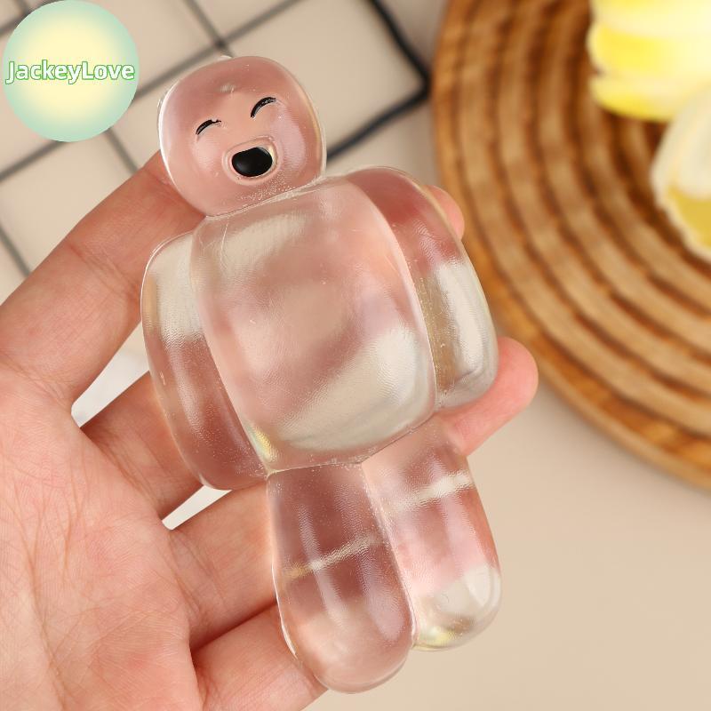 JackeyLovezz Bubble Pop Fidget ของเล่นบีบ Sensory Robot Popper Anti-Anxiety ของเล่นสําหรับผู้ใหญ่เด็