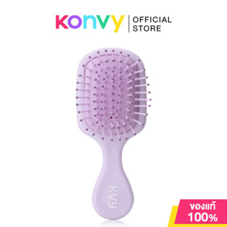 KVY Mini Air Cushion Hair Comb #Purple.
