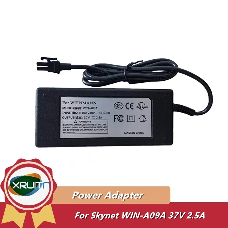อะแดปเตอร์แปลงไฟแหล่งจ่ายไฟ 37V 2.5A สําหรับเครื่องชาร์จ Skynet WIN-A09A