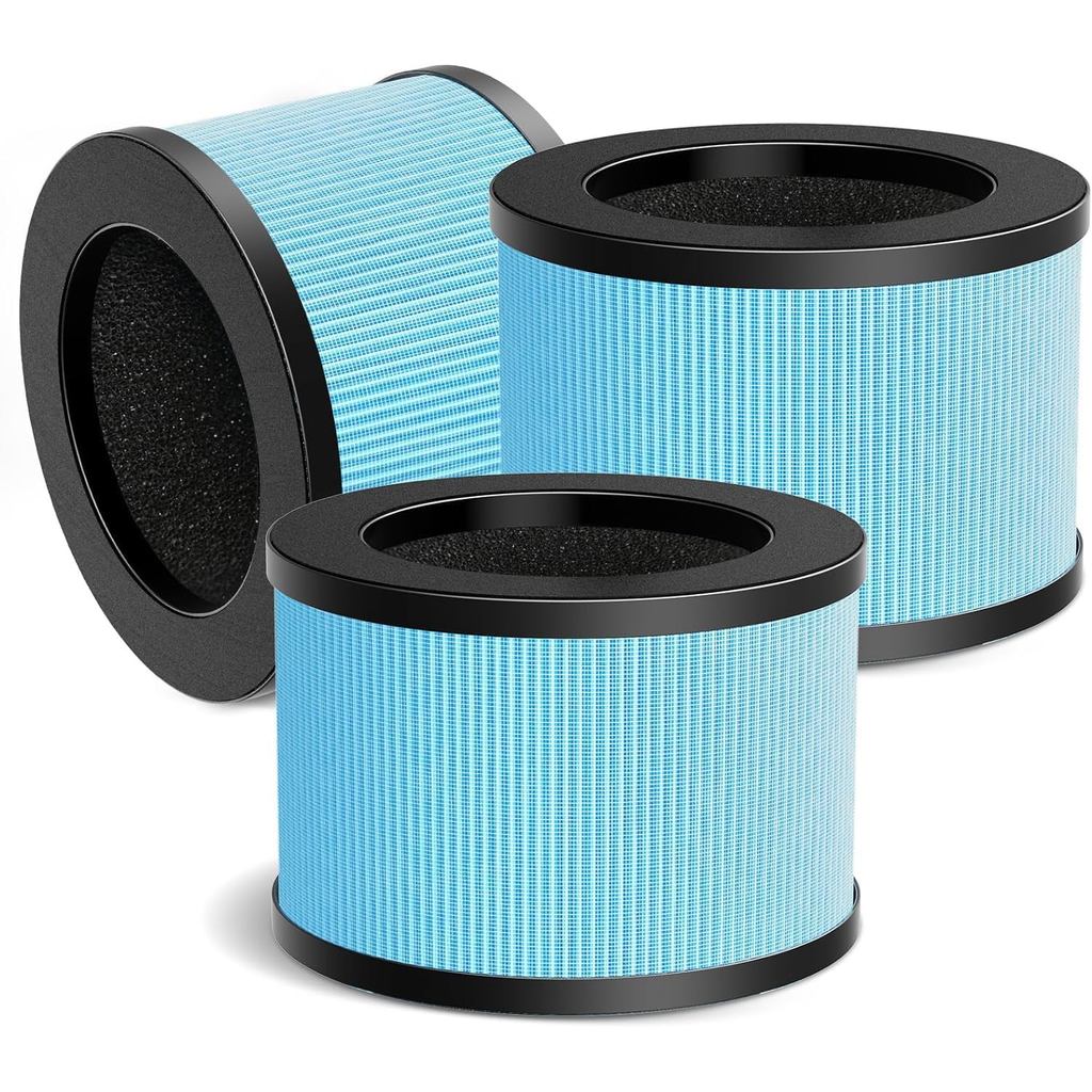 3 แพ็ค MK01 TZ-K1 เปลี่ยนไส้กรองอากาศเข้ากันได้กับ Aroeve MK01 MK06 Air Puri-fier, พร้อม ToLife TZ-K