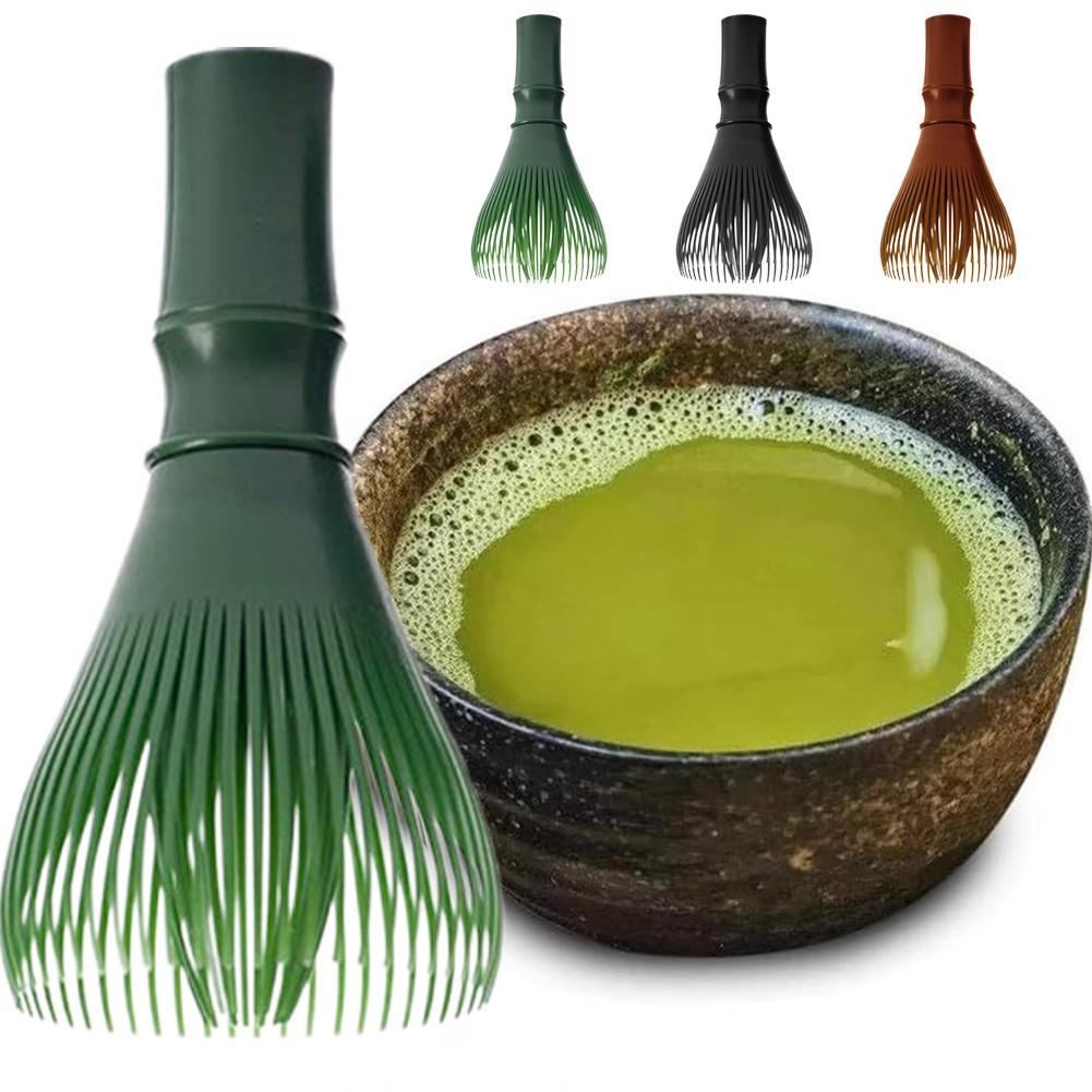 เรซิ่น Matcha Whisk Chasen แปรงเครื่องมือสําหรับ Matcha Green Tea Powder ผงปัดด้วย K8y1