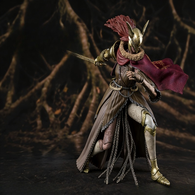 SHF Elden แหวน Valkyrie Malenia Movable Joint Action Figure ของเล่นเดสก์ท็อปเครื่องประดับ